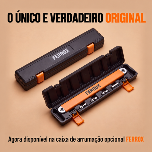 Ferrox – O único e verdadeiro original, na caixa de arrumação opcional